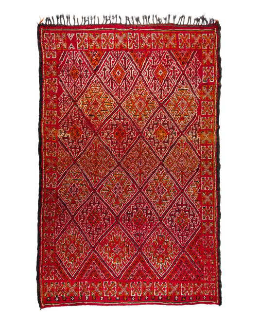 KASBAH "6,80 x 10,90 FT " / VINTAGE RUG